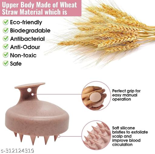 Hair Scalp Shampoo Massager (Marble Pink) - Abnlas Women’s Daily-Use Beauty & Self-Care